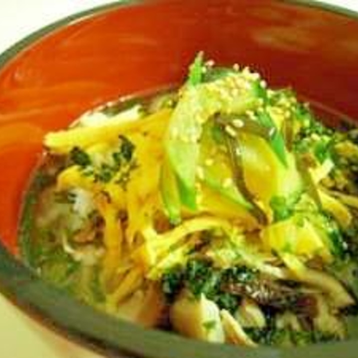 塩糀で奄美の鶏飯(けいはん)